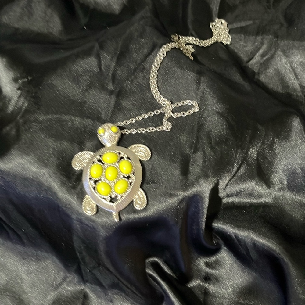 Turtle costume necklace